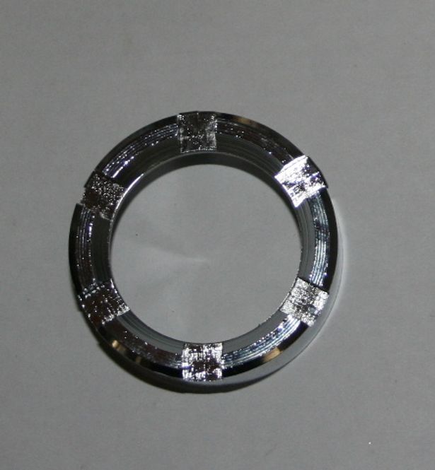 Hovedbilde Eksosmutter, stål, 32 mm rør