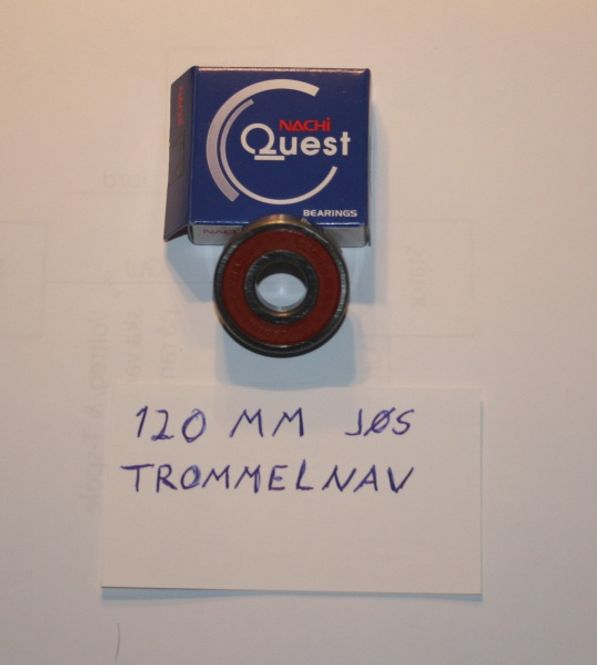 Hovedbilde Hjullager, JØS 120 mm / Leleu ...