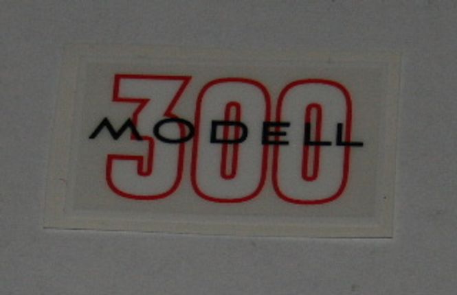 Hovedbilde Dekal, 300 transparang