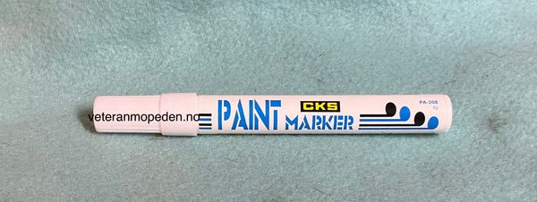 Hovedbilde Dekkstift, hvit